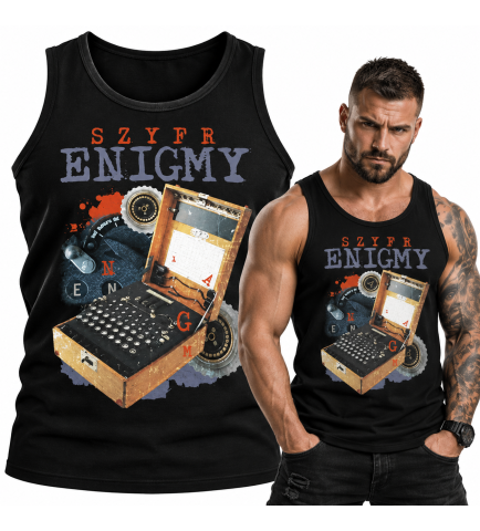 TANK TOP patriotyczny  Szyfr Enigmy